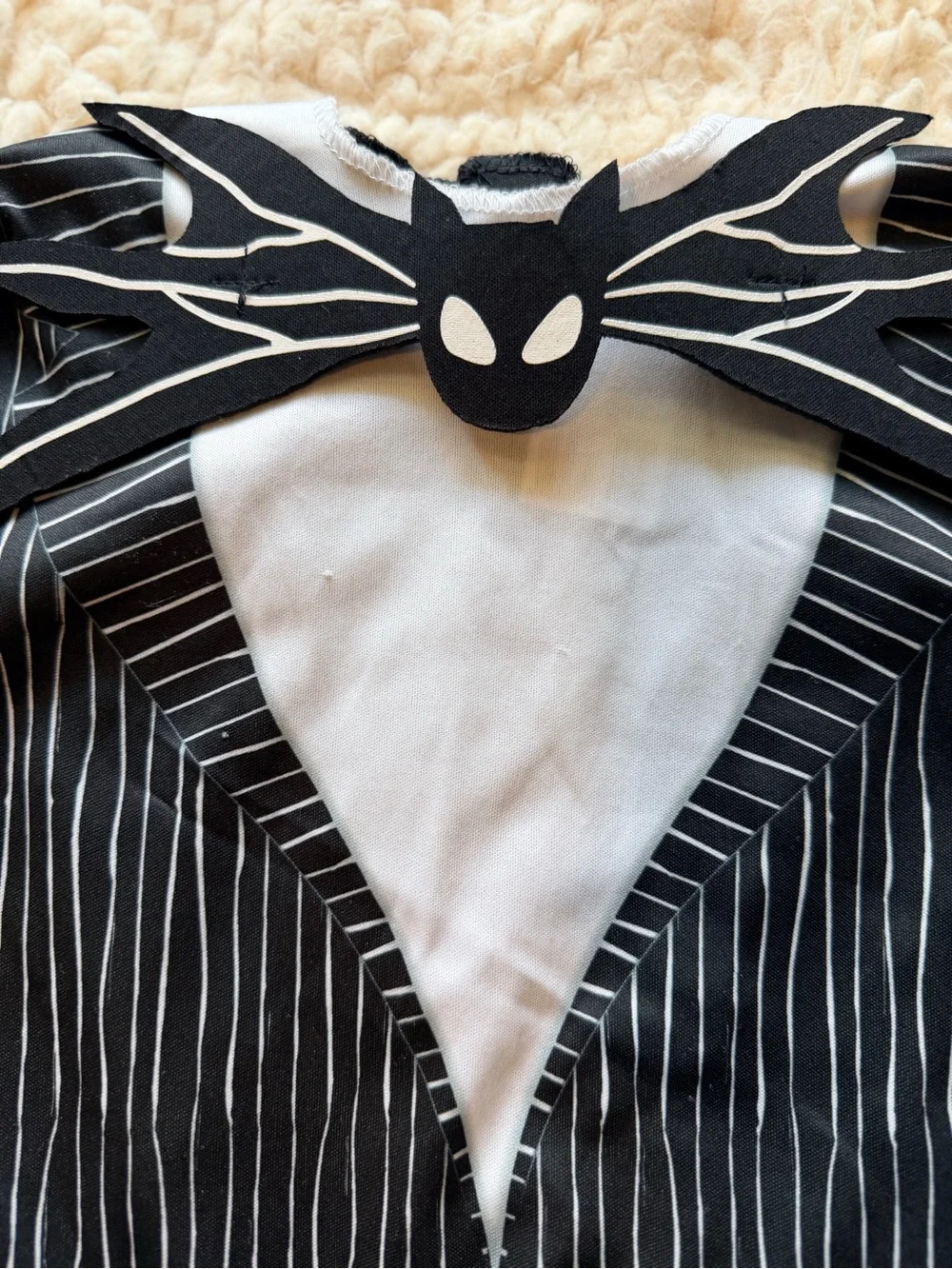 Jack Skellington Costume Kids Size S (4-6) Disney Nighmare Before Christmas